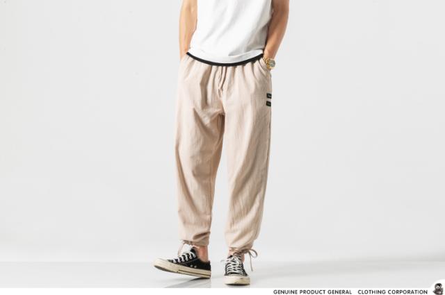 メンズ ロングパンツ ジョガーパンツ サルエルパンツ 春夏トレンド