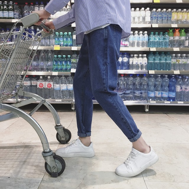 メンズ パンツ ボトムス ジーンズ デニムパンツ 流行り テーパード