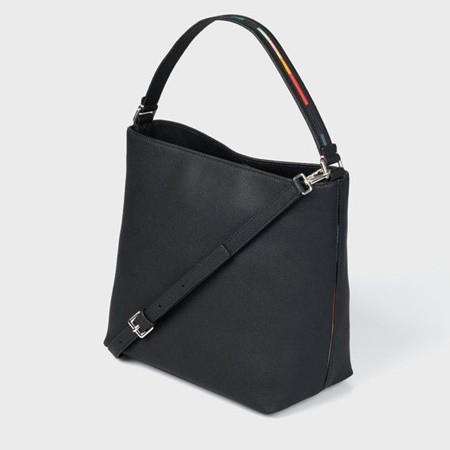 日本製新品 ポールスミス Smithの通販はau PAY マーケット - Paris Lounge|商品ロットナンバー:470045087 ハンドバッグ インレイドストライプハンドル ブラック Paul 大得価安い