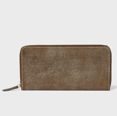 優れた品質 長財布 ポールスミス ラウンドジップ Smith Paul ブラウン Wax Pc 折りたたみ財布 Sutevalle Org