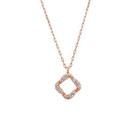 【お年玉セール特価】 ヨンドシー ネックレス K10 ピンクゴールド 4℃, 中津川市 6fd98290