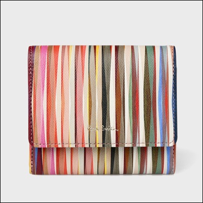 新品本物 ポールスミス ポール スミス クロスオーバーストライプ 二つ折り財布 マルチカラー 全ての 新品本物 ポールスミス ポール スミス クロスオーバーストライプ 二つ折り財布 マルチカラー 全ての