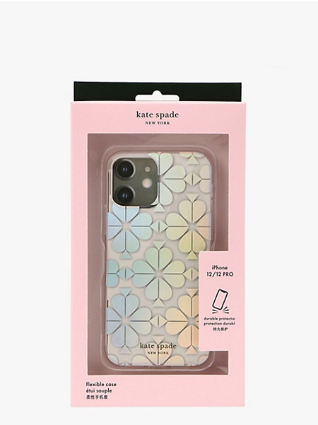目玉 送料無料 ケイトスペード Kate Spade モバイルケース アイフォン ケース イリデセント スペード 12 12 Pro Clear 圧倒的高評価 Ballonsdeprestige Fr