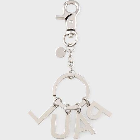 未使用 ポールスミス キーリング レディース Alphabet ホワイト Paul Smith 売り尽くしセール Www Iacymperu Org