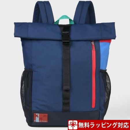 人気no 1 本体 ポールスミス バッグ メンズ バックパック リュック カラーブロックグループ ネイビー Paul