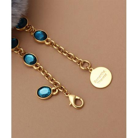 今だけ限定価格 サマンサタバサ チャーム ファービジュー バッグチャーム ダルブルー Samantha Thavasa 再再販 Centrodeladultomayor Com Uy