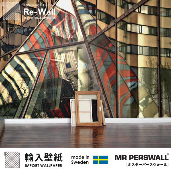 アメリカン雑貨 Hide Out 輸入壁紙 スウェーデン製 Mr Perswall Expressions ミスターパースウォール 貼って