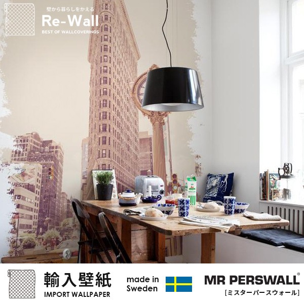 全品送料0円 輸入壁紙 スウェーデン製 Mr Perswall Newyork 壁紙 Memories ミスターパースウォール Perswall 貼ってはがせる壁紙 Diy マーケット 壁紙 賃貸 壁紙 おしゃれ フリ エクサスexasカジュアル服飾雑貨 8155d5 Elaunchinfotech Com