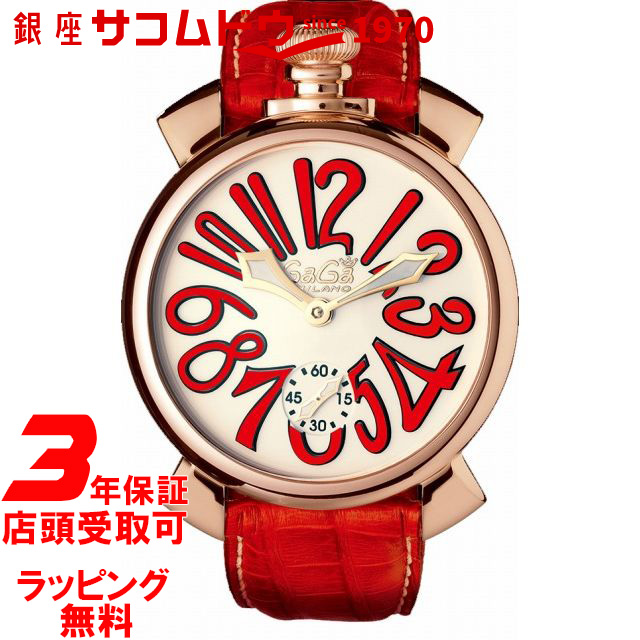 ランキング第1位 ガガミラノ 腕時計 レッド 並行輸入品 5011 10s Red 腕時計メンズ Khemkafoundation Net