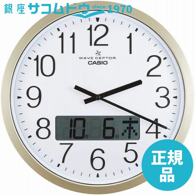 Casio Clock カシオ クロック 掛け時計 Wave Ceptor ウェーブセプター 電波時計 壁掛け時計 Ic 4100j 9jfの通販はau Pay マーケット 銀座 紗古夢堂 商品ロットナンバー 275898317