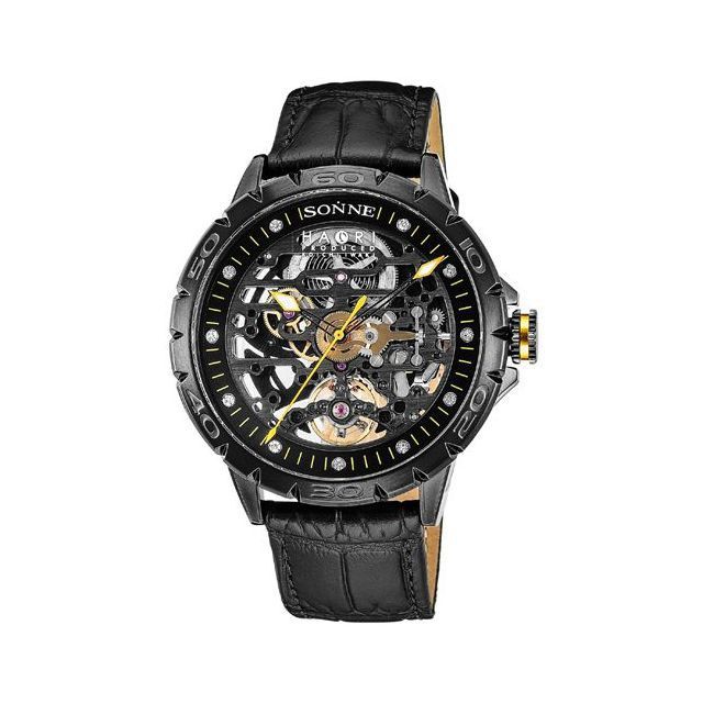 新品 腕時計 メンズ 自動巻き SONNE H023BK-BK ブラック の通販はau PAY マーケット - 銀座 紗古夢堂｜商品ロットナンバー：388648544 格安最安値
