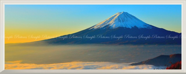 信頼 絵画風 壁紙ポスター 天晴れの富士山と雲海 富士山 開運 パワースポット パノラマ 扉なし窓仕様 Fjs 101np1 パノラマ版 1440mm 57 安いそれに目立つ Olsonesq Com