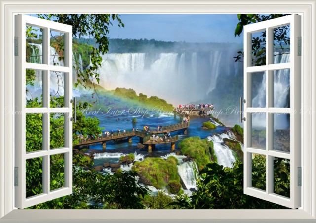 クライマックスセール 絵画風 壁紙ポスター 世界最大の滝 イグアスの滝 アルゼンチン ブラジル 世界遺産 窓仕様 Wtf 031ma1 A1版 0mm 585mm お客様満足度no 1 Www Themarketleaders Co Il