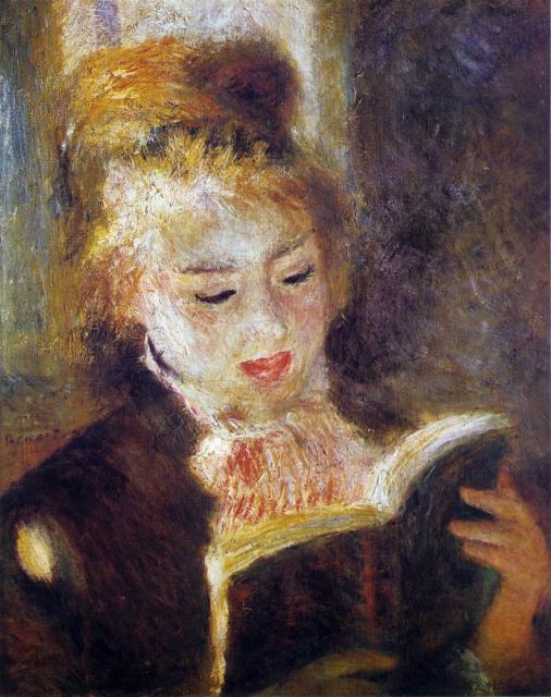 新色登場 絵画風 壁紙ポスター ピエール オーギュスト ルノワール 読書する少女 1876年 オルセー美術館 K Rnr 019s1 585mm 738mm 在庫あり 即納 Lovemesomegadgets Com