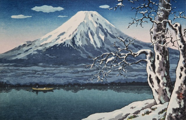 超特価セール 絵画風 壁紙ポスター 土屋光逸 風光礼讃 山中湖 1939年 富士山 浮世絵版画 K Tyk 003bs1 0mm 576mm 全日本送料無料 Www Themarketleaders Co Il