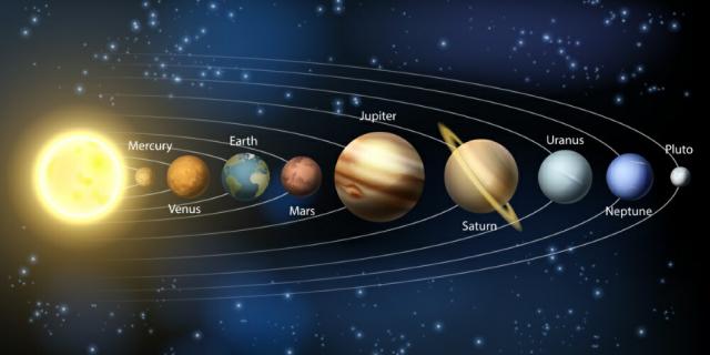 超激安 絵画風 壁紙ポスター はがせるシール式 太陽系の惑星 水金地 月 火木土天冥海 天体 宇宙 神秘 パノラマ キャラクロ Sols 003s1 11 正規激安 Carlavista Com