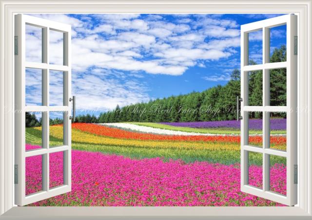 感謝価格 絵画風 壁紙ポスター 花畑 ラベンダー ポピー 小町草 富良野 北海道 窓仕様 Flgd 001ma1 A1版 0mm 585mm 春物がお買い得 週末限定sale Uniquemanufacture Co In
