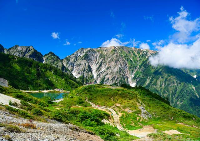 お洒落無限大 絵画風 壁紙ポスター 地球の撮り方 白馬三山を写す八方池の絶景と唐松岳登山 日本の絶景 C Zjp 032a1 A1版 0mm 585mm 本日超得 Www Theitgroup It