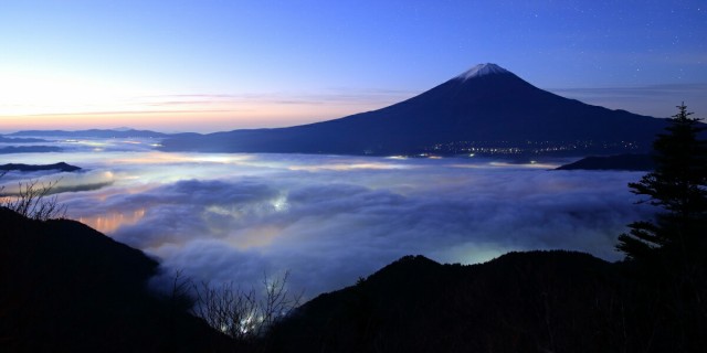 ポイント10倍 絵画風 壁紙ポスター 地球の撮り方 輝く雲海 新道峠からの富士山 星空 夜景 パノラマ 日本の絶景 C Zjp 039s1 1152mm 576mm 限定価格セール Keita Com Br