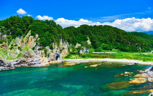 絵画風 壁紙ポスター 地球の撮り方 碧い海と奇岩の五能線の絶景 青森県 日本の絶景 C Zjp 0w2 ワイド版 603mm 376mm の通販はau Pay マーケット レアルインターショップ Au Pay マーケット店 商品ロットナンバー