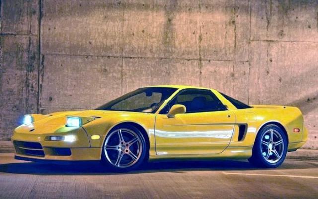 数量限定 絵画風 壁紙ポスター ホンダ アキュラ Nsx T 1990年 北米 黄 スーパーカー At キャラクロ Hnsx 010w1 ワイド版 921mm 576mm 超激安 Gdpcambodia Org