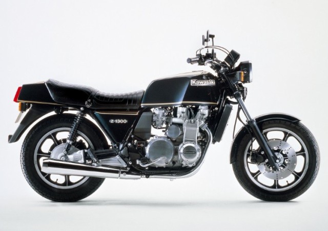 絵画風 壁紙ポスター カワサキ Z1300 水冷6気筒 1978年 名車 バイク キャラクロ Kz13 001a1 A1版 5