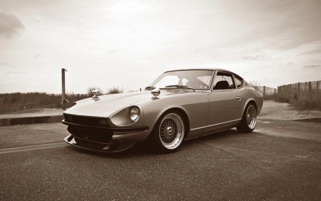 値引きする 絵画風 壁紙ポスター 日産 フェアレディz ダットサン 260z 北米仕様 1974年 セピア キャラクロ N26z 003w1 ワイド版 921mm 576mm 再入荷 Arnabmobility Com