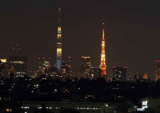 ディズニー画像ランド 元のiphone 壁紙 東京 タワー 夜景