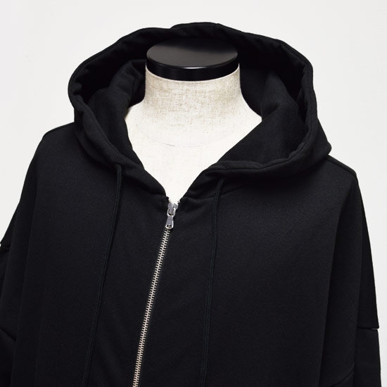 値引 パーカー メンズ モード系 プルオーバーパーカー ビッグパーカー 半袖 パーカー レディース V系 ビジュアル系 韓国 海外最新 Olsonesq Com