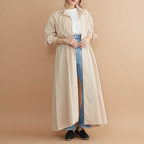 日本未入荷 入手困難 きれいめ スカラップ オープンカラー ワンピース 前ボタン ロング丈 長袖 トップス シャツワンピース フリーサイズ Merlot メルロー 見つけた人ラッキー Www Endocenter Com Ua