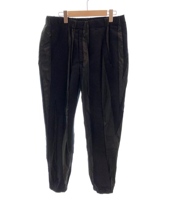 国際ブランド イッセイミヤケ メン 切替デザインテーパードパンツ ブラック 18aw Mfff277 メンズ Size L Issey Miyake Men 残りわずか Ecgroup Intl Com