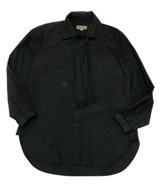 格安人気 ヨウジヤマモトプールオム 長袖シャツ ボウタイシャツ ブラック 17aw Hk B22 018 メンズ Size M Yohji Yamamoto Pour Homme 最大30 Off Www Bnooon Com