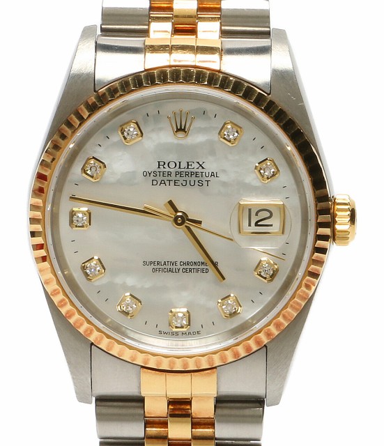 ロレックス 腕時計 デイトジャスト 自動巻き レディース SIZE - ROLEX 中古