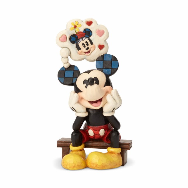 直営店限定 ミッキー シンキング オブ ユー ディズニー グッズ 置物 Disney Traditions 誕生日 プレゼント クリスマス プレゼント ディズニー グッズ コンビニ受取対応商品 Alimamiy Ru