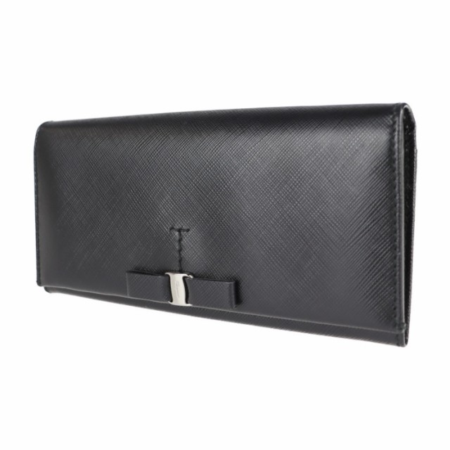 限定SALE豊富な 超美品 レザー ブラック シングルフラップの通販はau PAY マーケット - 3R boutique|商品ロットナンバー:491271045 Salvatore Ferragamo サルヴァトーレ フェラガモ ヴァラリボン 22-B480 長財布 SALE人気