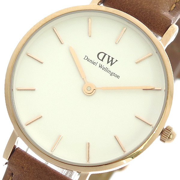 ダニエルウェリントン Daniel Wellington 腕時計 レディース Dw ホワイト ブラウン 人気 ブランド 時計の通販はau Wowma ワウマ バーリントン 商品ロットナンバー