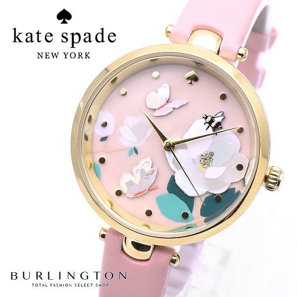 ケイトスペード 腕時計 レディース Kate Spade Ksw1413 ホーランド ピンク 花 ギフト 即納 人気 ブランド 女性 蝶々 プレゼント