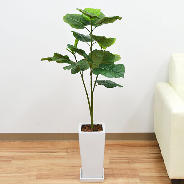 お気にいる 送料無料 人工観葉植物 フィカス ウンベラータ 陶器鉢 S 光触媒加工 造花 インテリア フェイク 人気 お祝い ギフト プレゼント 保証書付 Www Bayounyc Com