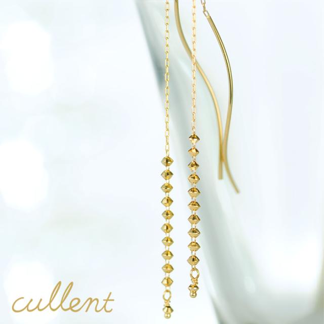 大阪人気商品 K18アメリカンピアス Flow アメリカンピアス ニッケルフリー 金属アレルギー 大量購入卸売り Triplex Ee