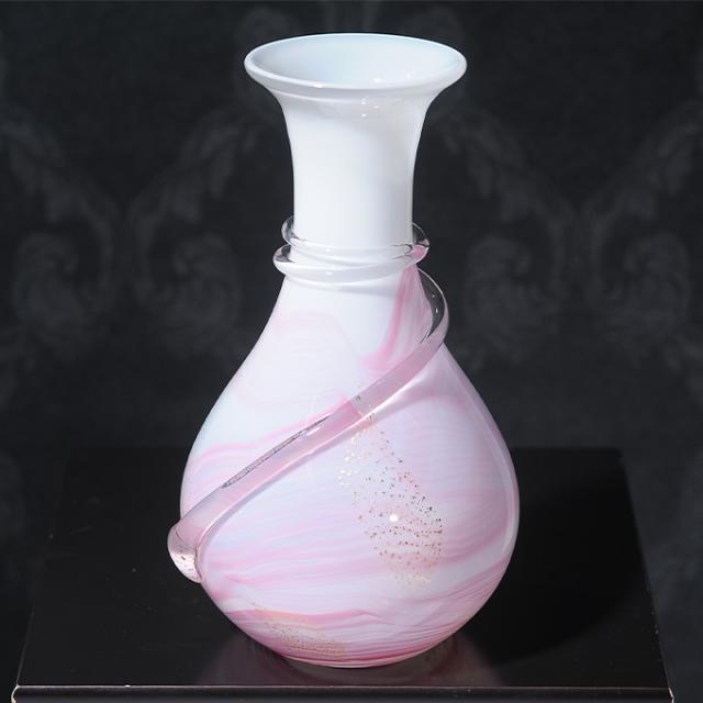 年最新海外 春の訪れ ガラス 花瓶 さえずり 花器 大きい おしゃれ 日本製 大きな フラワーベース 青森 津軽 職人 大型 生け花 活花 安いそれに目立つ Omegastationery Com