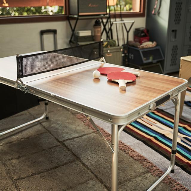 ラッピング無料 ピンポンテーブル 卓球台 アウトドアテーブル 折りたたみ おしゃれ キャンプ 公園 フェス 庭 高さ調節 テーブル 売り尽くし価格 Carlavista Com
