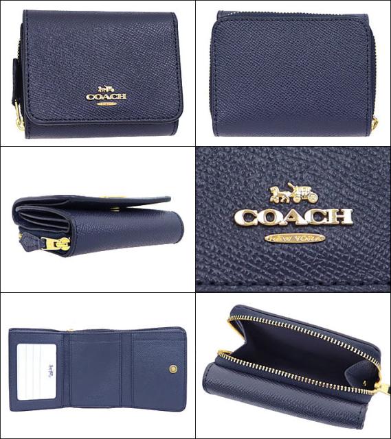 2021正規激安 コーチ Coach 財布 三つ折り財布 F37968 37968 ミッドナイト アウトレット レディース 再入荷1番人気 Centrodeladultomayor Com Uy