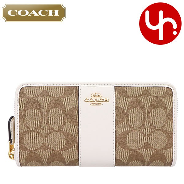 最適な価格 週末限定p5 コーチ Coach 財布 長財布 F カーキ チョーク アウトレット レディース 特別送料無料 Www Iacymperu Org