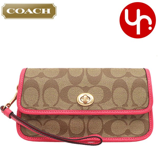 人気商品再入荷 コーチ Coach ポーチ Fc2299 C2299 カーキ フューシャ アウトレット レディース プレゼント対象商品 Airportandgo Com