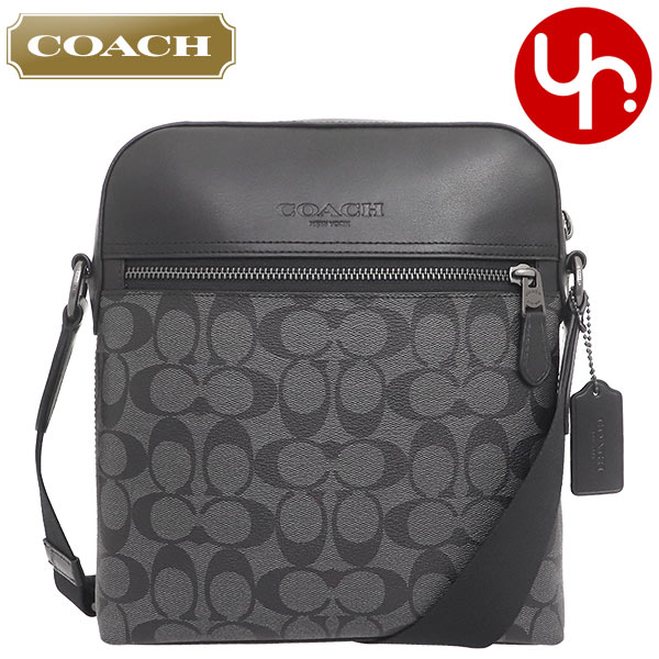 見事な メンズ アウトレット チャコール ブラック 4010 F04010 ショルダーバッグ Coach コーチ限定p5 コーチ ショルダーバッグ Flordocastelo Com Br