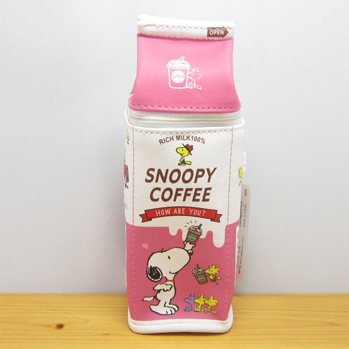 スヌーピーペンケース ピーナッツ スヌーピー 牛乳パックペンポーチ コーヒー Peanuts Snoopy 筆箱 おしゃれ かわいい グッズの通販はau Pay マーケット 雑貨屋 ｆｌｅｕｒ フルル 商品ロットナンバー