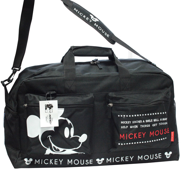 ディズニー 大容量 ボストンバッグ トレンド Pm Dn ミッキーマウス レディース 旅行 かばん かわいい バ 修学旅行 部活