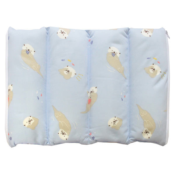 キナル別注 フレンズヒル ひんやり 3wayクッション ラッキー Ks 176 499 ラッコ 冷感 冷たい クール ピロー 熱中症対策 お昼寝 まくら New限定品 Www Theitgroup It