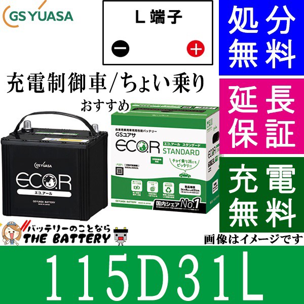 数量は多 115d31l バッテリー 自動車 Gs Yuasa エコアールシリーズ ジーエス ユアサ 国産 車バッテリー交換 Ec 115d31lの 通販はau Pay マーケット バッテリーのことならザ バッテリー 商品ロットナンバー 驚きの値段 Guide2socialwork Com