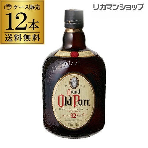 大容量 オールドパー 12年 40度 1l 1000ml 並行 ケース販売12本